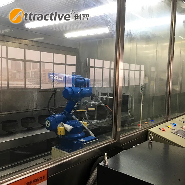 Automated Paint Spraying Machine Painting Equipment Coating Production Line For Manufacture Non-Stick Cookware 2022