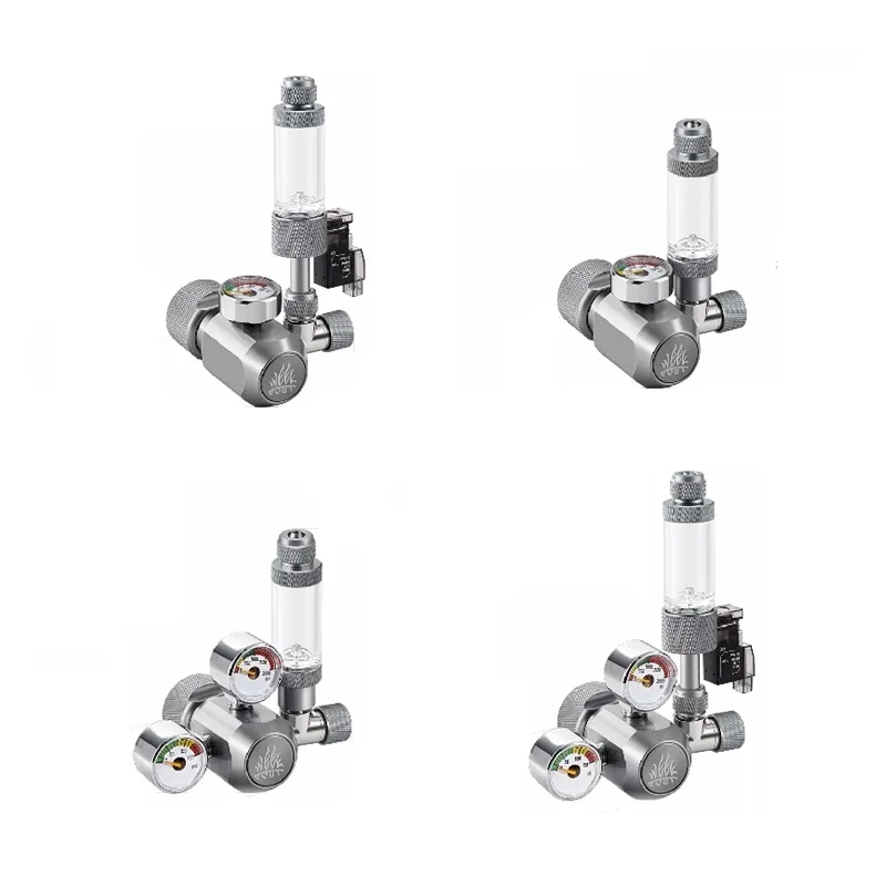 Electric Co2 Regulator with Solenoid Valve for Aquarium Plant Tank
