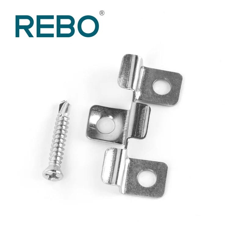 Stainless steel clips lock for bamboo wall cladding