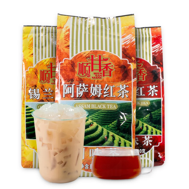 Bubble Tea Ingredients Instant Black Tea Powder For Tea Beverage