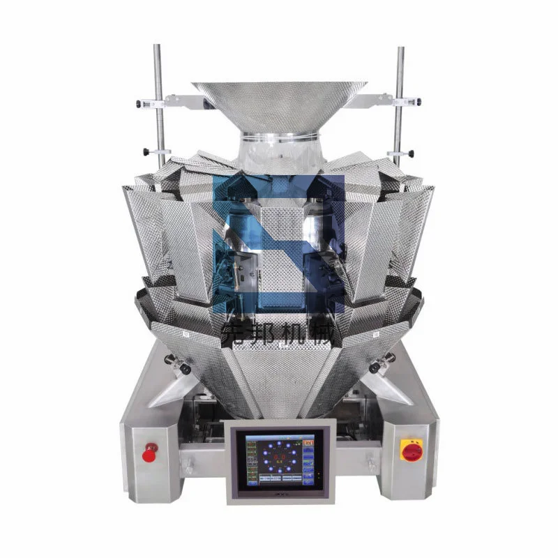 New Condition High 20/24 Head Digital Weigher Multihead Combination Dream Scales Chocolate Grain Food Processing Lines
