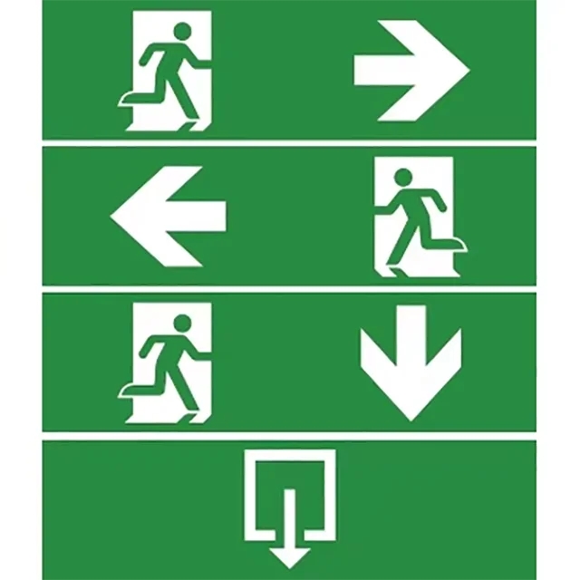 New Arrivals Backup Battery Exit Light Mounted The Wall Or Ceiling Led Emergency Exit Lights Lighting And Circuitry Design 50000