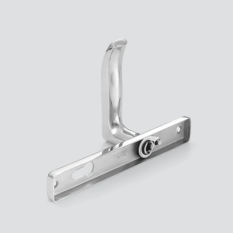 High quality furniture hardware stainless steel 304 SS door handle lock hotel door lock & keys lock cylinders