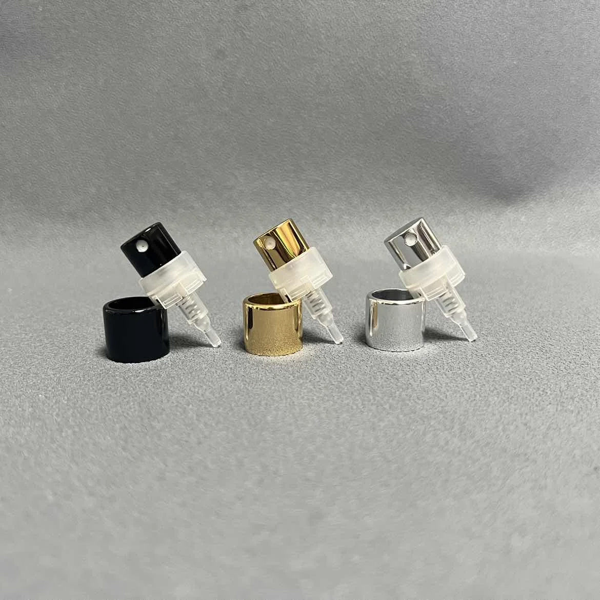 15mm 20mm Wholesale Custom  Aluminum Fine Mist Sprayer Perfume Atomizer Crimp Pump Spray