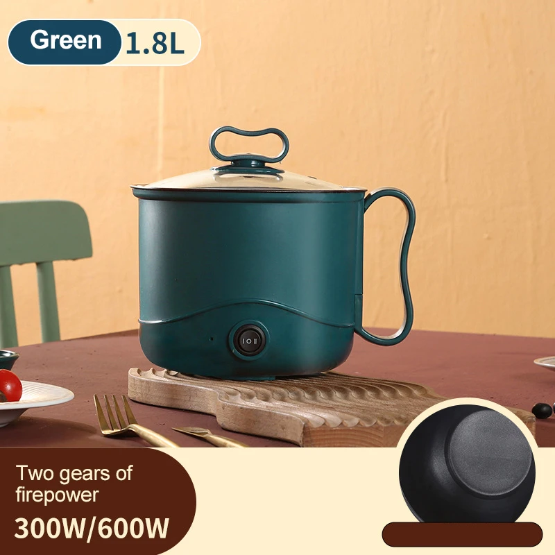 Hot Selling All-in-one Household Mini Small Non-stick Electric Cooker Hot Cooking Pot with Steamer Layer