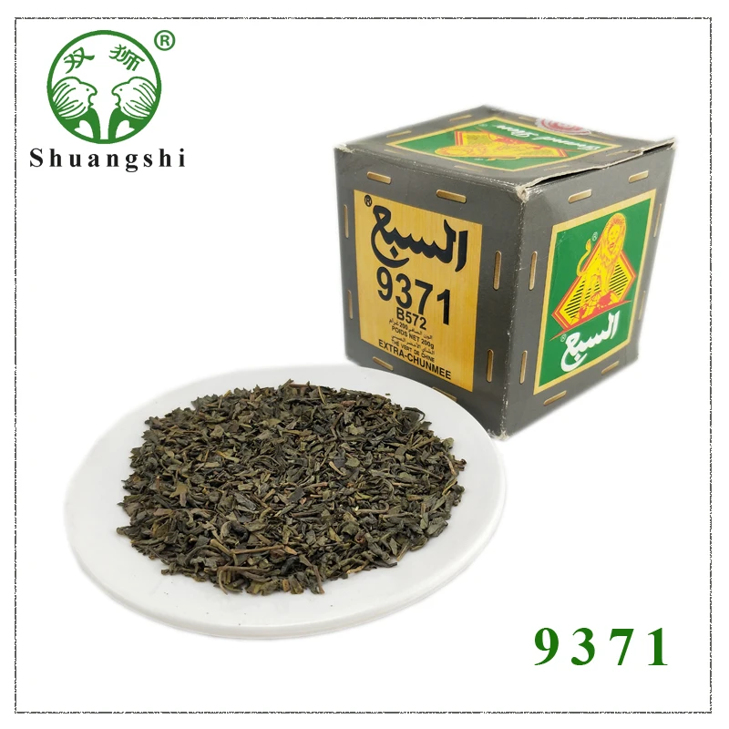  Мятный зеленый чай с завода по производству чая HUBei sunsy китайский chunmee 9371 продажа на африканский