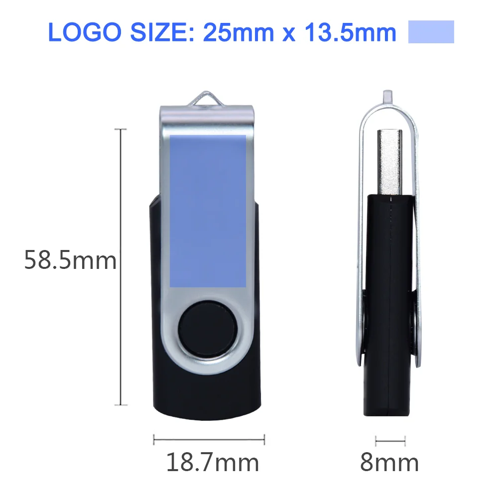 Высокое качество USB флэш классической Usb 2 0 3 флеш-накопитель 8Gb опт дешевый с логотипом 64 ГБ