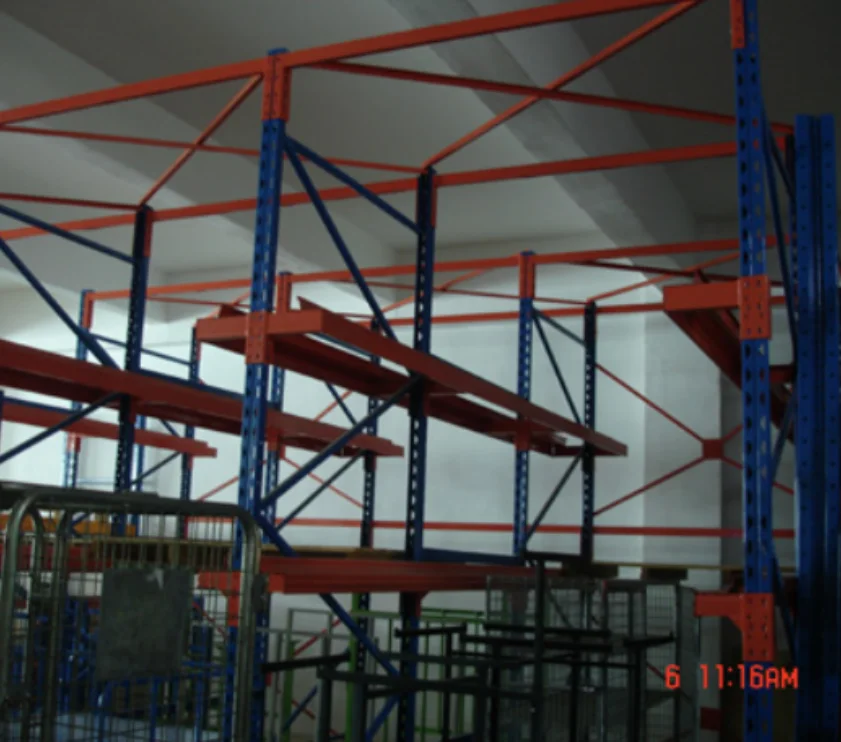 Drive in rack shelving unit shop racking warehouse steel drive in storage racking drive in rack