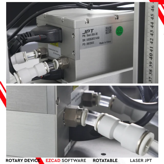 Wattsan UV TT 3W 5W 10W 15W JPT Desktop uv marking machine flying uv laser marking machine with wat