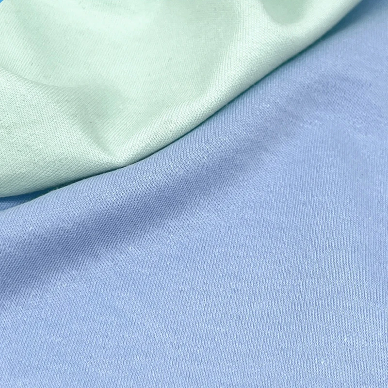2025 stock wholesale 60%cotton 30%tencel 7%hemp 185gsm Jersey fabric fabrics for clothing