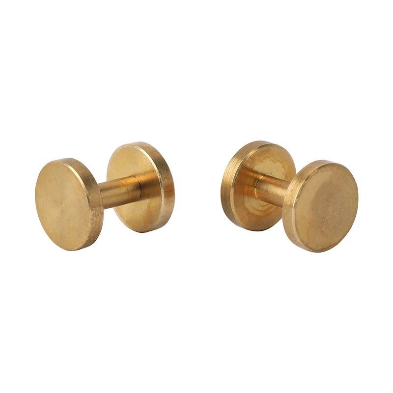 Factory Customized Brass  Binding Post Screw for Leather Belt