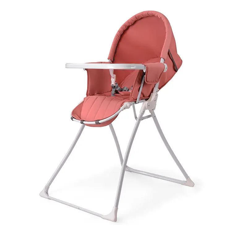 Modern plastic high chair for baby portable foldable baby high chair for feeding children