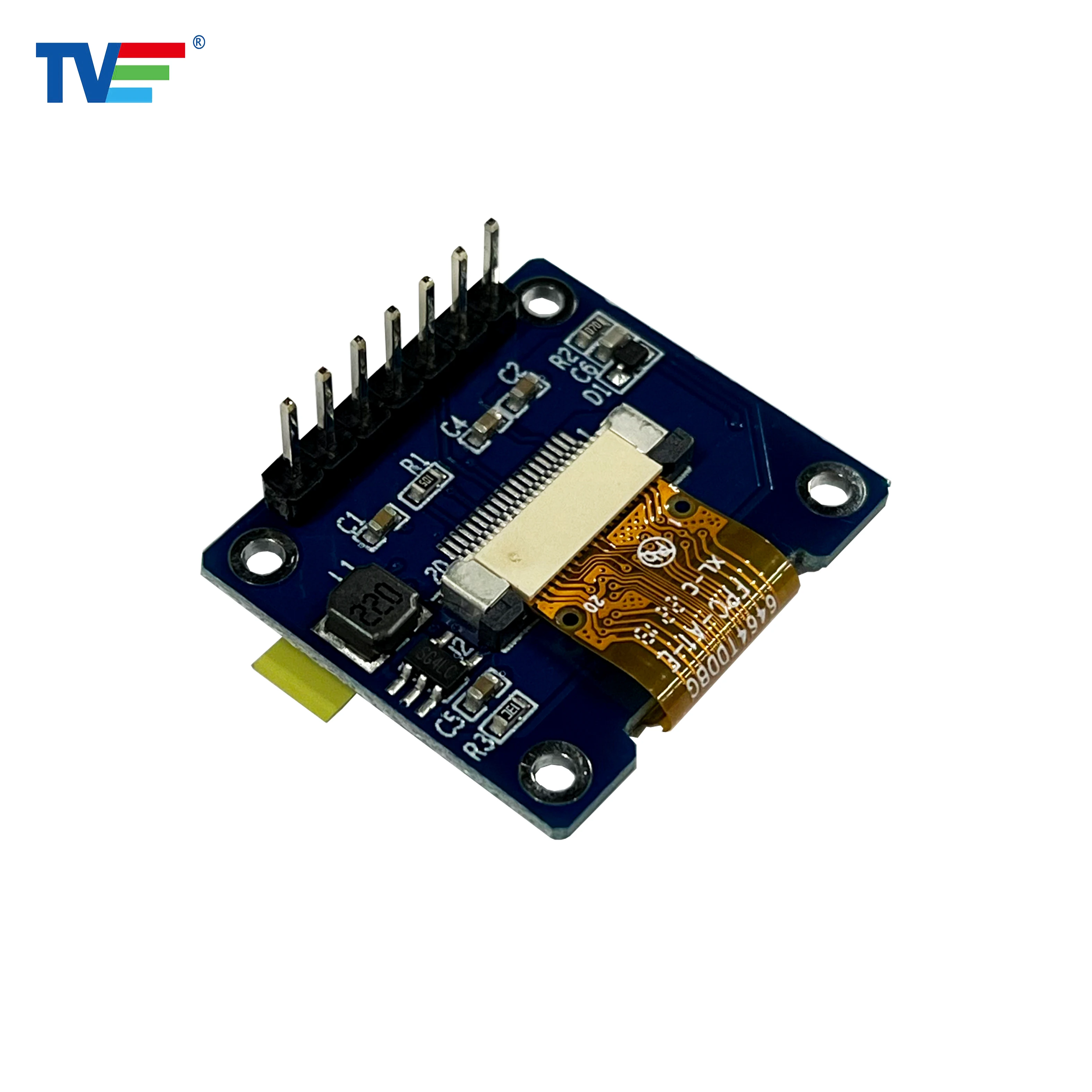 0.6 inch 64*64  IPS  PMOLED  with PCB controller board Display Module IC  SSD1357Z  Fully compatible with UG-6464TDDBG01