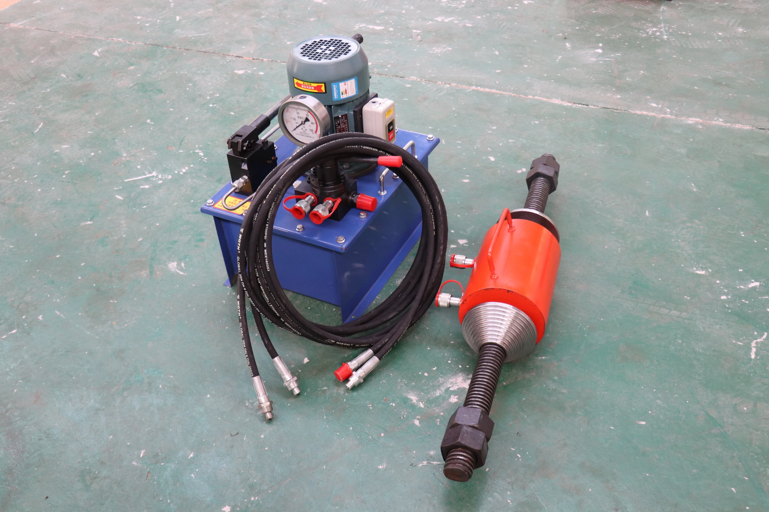 Excavator pressure chain press sleeve Hydraulic machine  Bushing Press integrated sleeve machine portable Sleeve Press