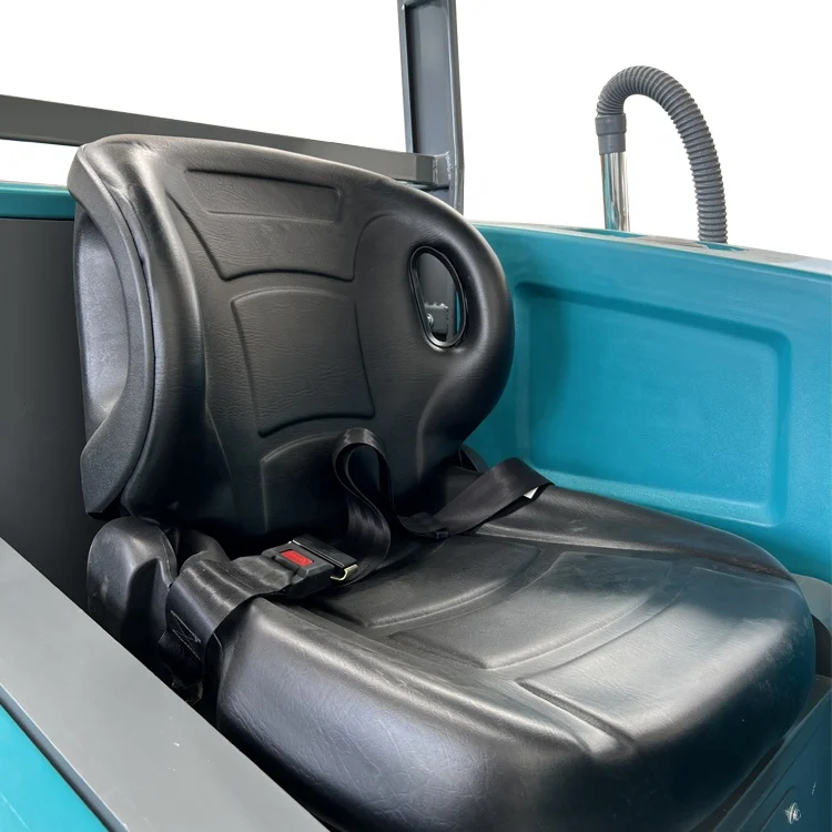 Gaoge GA09 Road Vacuum Cleaning Leaves Street Washing Floor Sweeper and Scrubber Ride on Cleaning Machine with AGM Battery