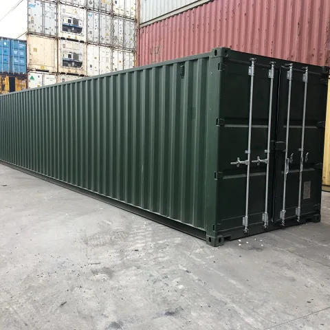 40ft High Cube использованный сухой грузовой ISO или 20-футовый транспортный контейнер в США порт Америки
