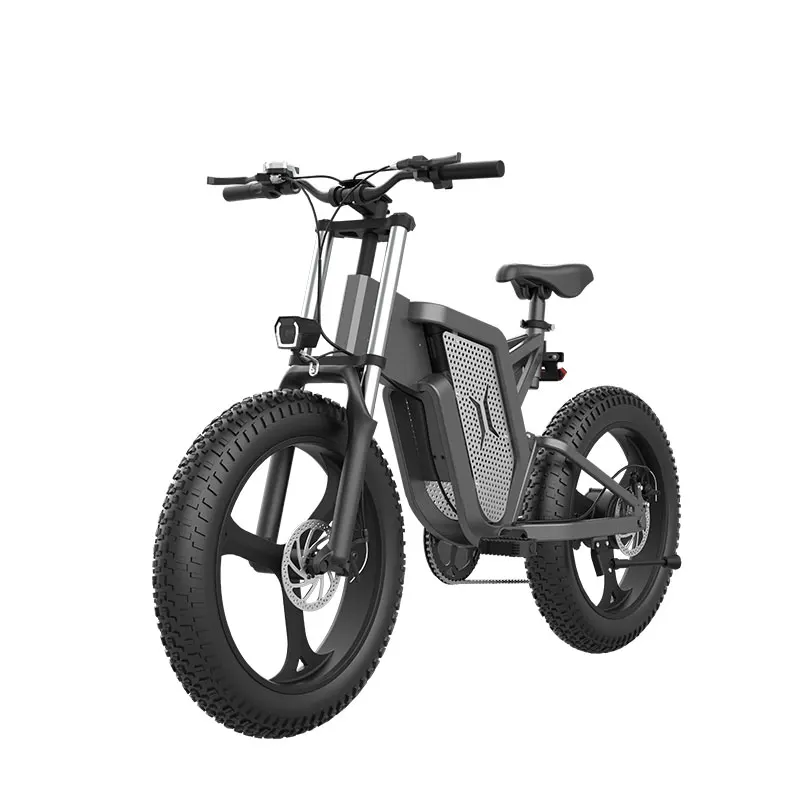 Электрический велосипед-внедорожник Sur ron ltb, горный велосипед для езды по снегу и песку, 500 Вт-1000 Вт, Для вездехода, электрический велосипед с толстыми шинами 20 дюймов