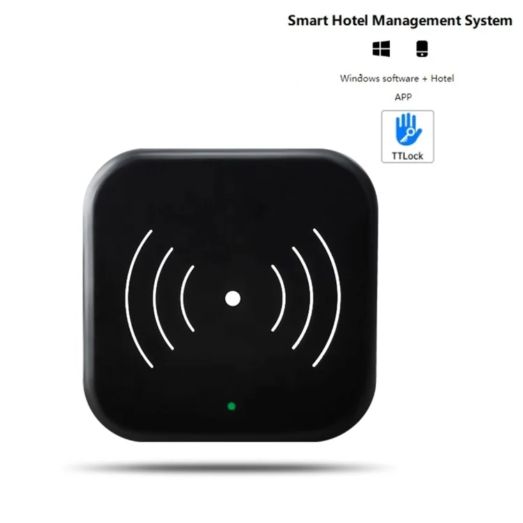Поддержка 13,56 МГц Ttlock система управления гостиницей смарт-кодировщик карты дверного замка