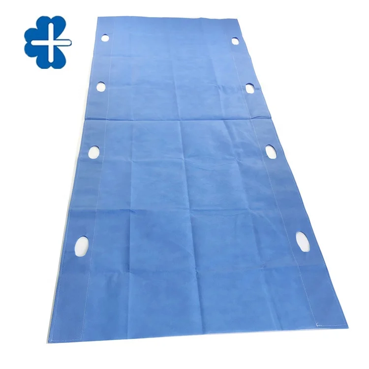 China Manufacturer  Medical  Patient Transfer Pad Disposable Transfer Sheet with Handle