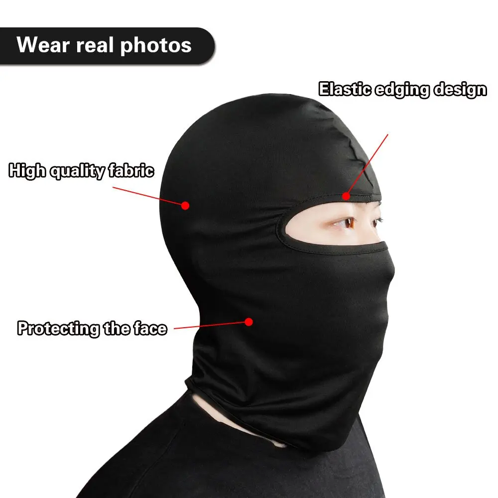 Bicycle Custom Full Face Mask Neck Bike Shield Windproof Bicycle Motorcycle Bike Mask