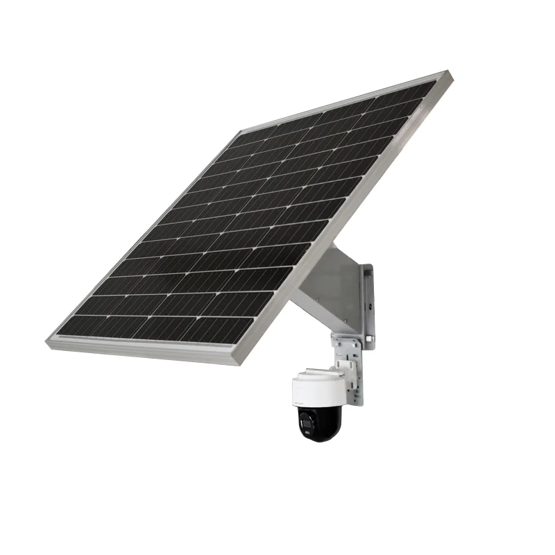 Solar Powered Security Camera System Outdoor WiFi IP 4G Security CCTV Highway Project CCTV Video Conference Camera