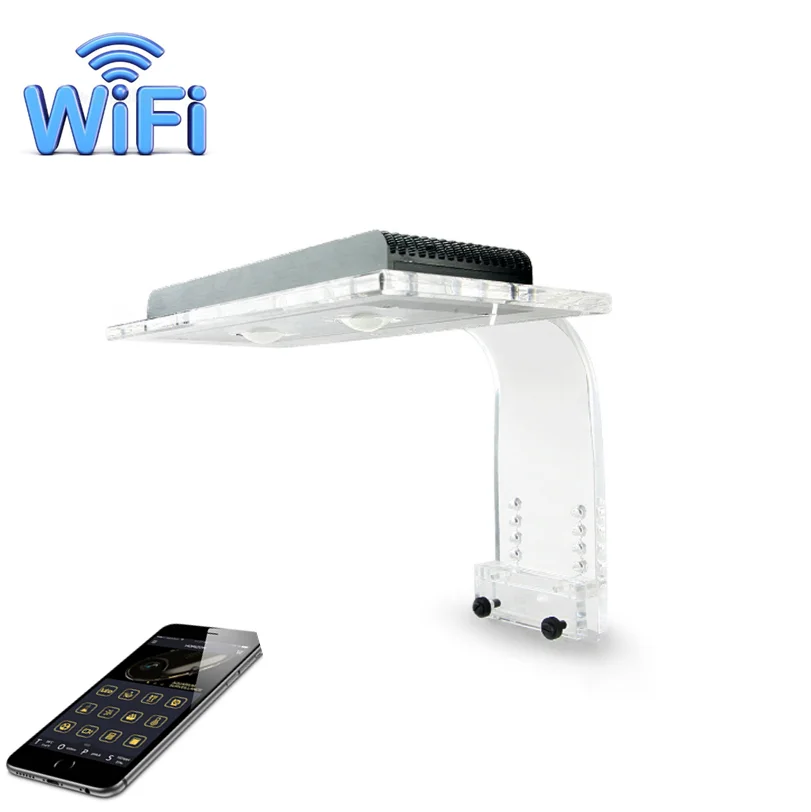 
Wifi Control Reef Aquarium Light Auto Simulate Sunrise And Sunset RGB LED Aquarium light 