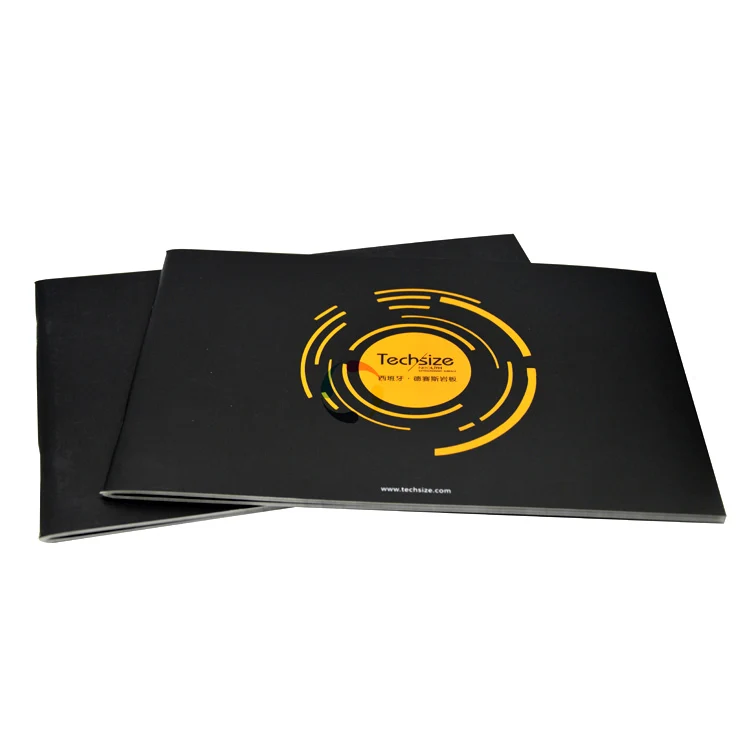 High Quality Custom Mini Notebooks Booklet Manual Notebook Printed Book Saddle Stitch Book Printing