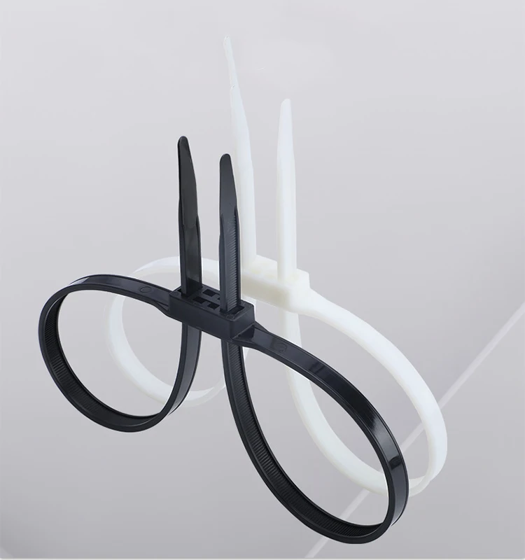 High-strength nylon cable tie disposable plastic handcuffs police plastic handcuff plastic