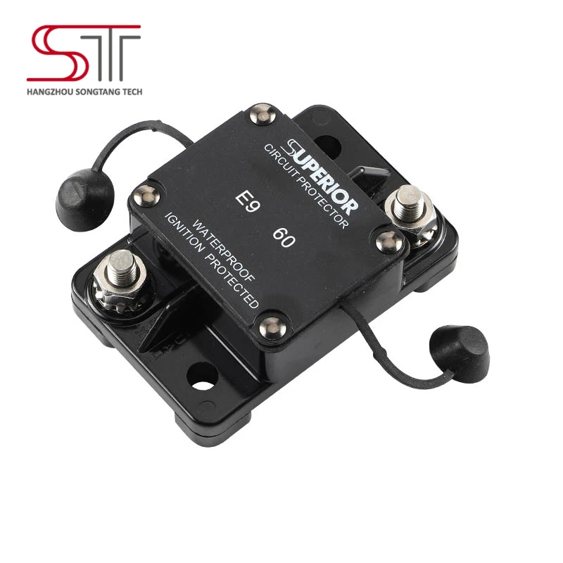 E97 60A Current protector overload protection thermal circuit breaker