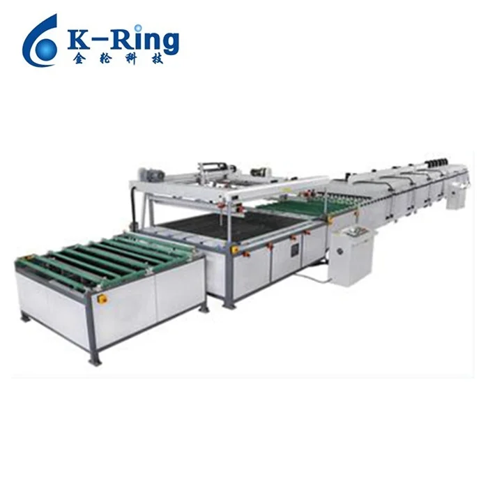 Large format Flat silk screen printing equipment