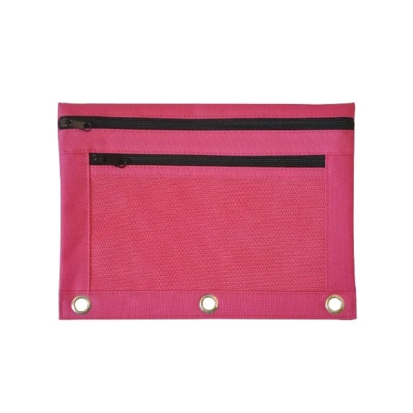 
Custom logo B4 A4 B5 A5 oxford hanging zipper office stationery file filing document bag 