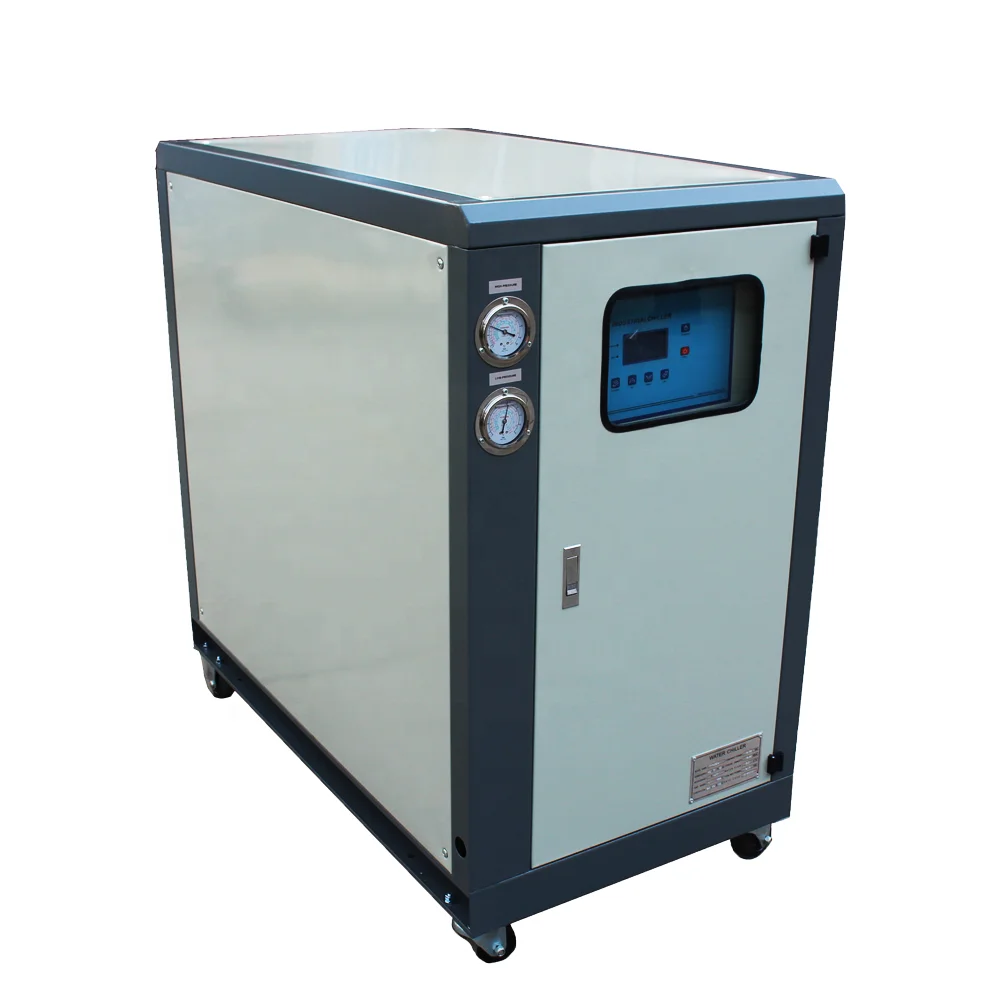 
refrigeration equipment 10.5 kw power rating water cooled industrial chiller with screw compressor box chillers 