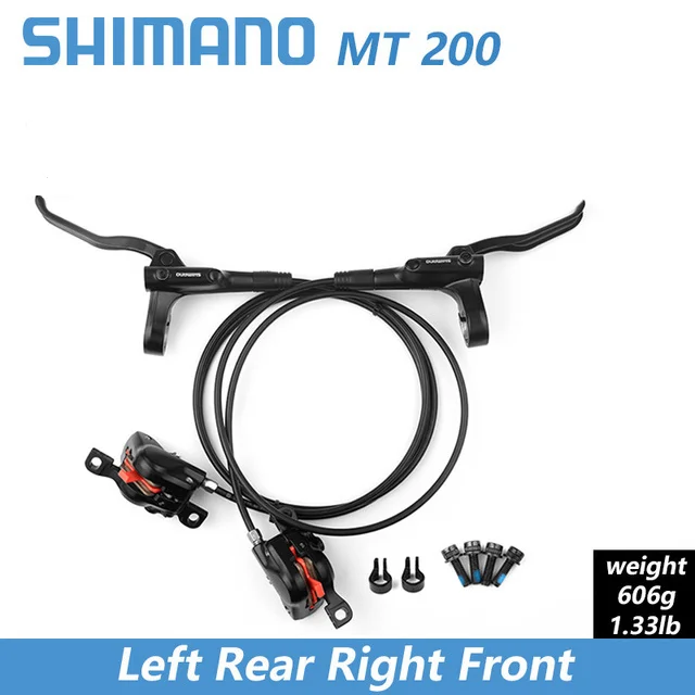 Shimano SMN MT200 Bicycle Brakes 800/1400mm MTB Hydraulic Disc Brake Set Mountain Bike Upgrade MT315 bicycle hydraulic brake