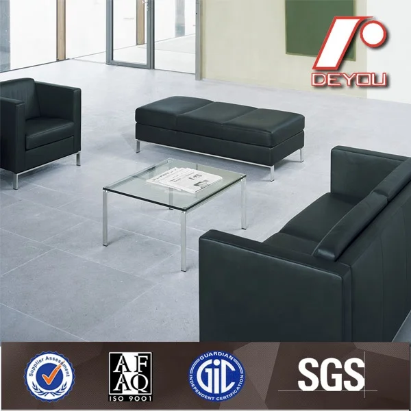 Modern long coffee table sofa side glass rectangular dining