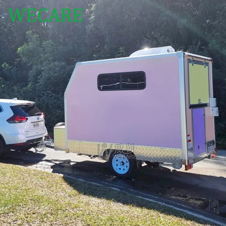 WECARE Outdoor Pet Washing Truck Dog Cat Clean Wash Van Truck Mobile Pet Grooming Trailer