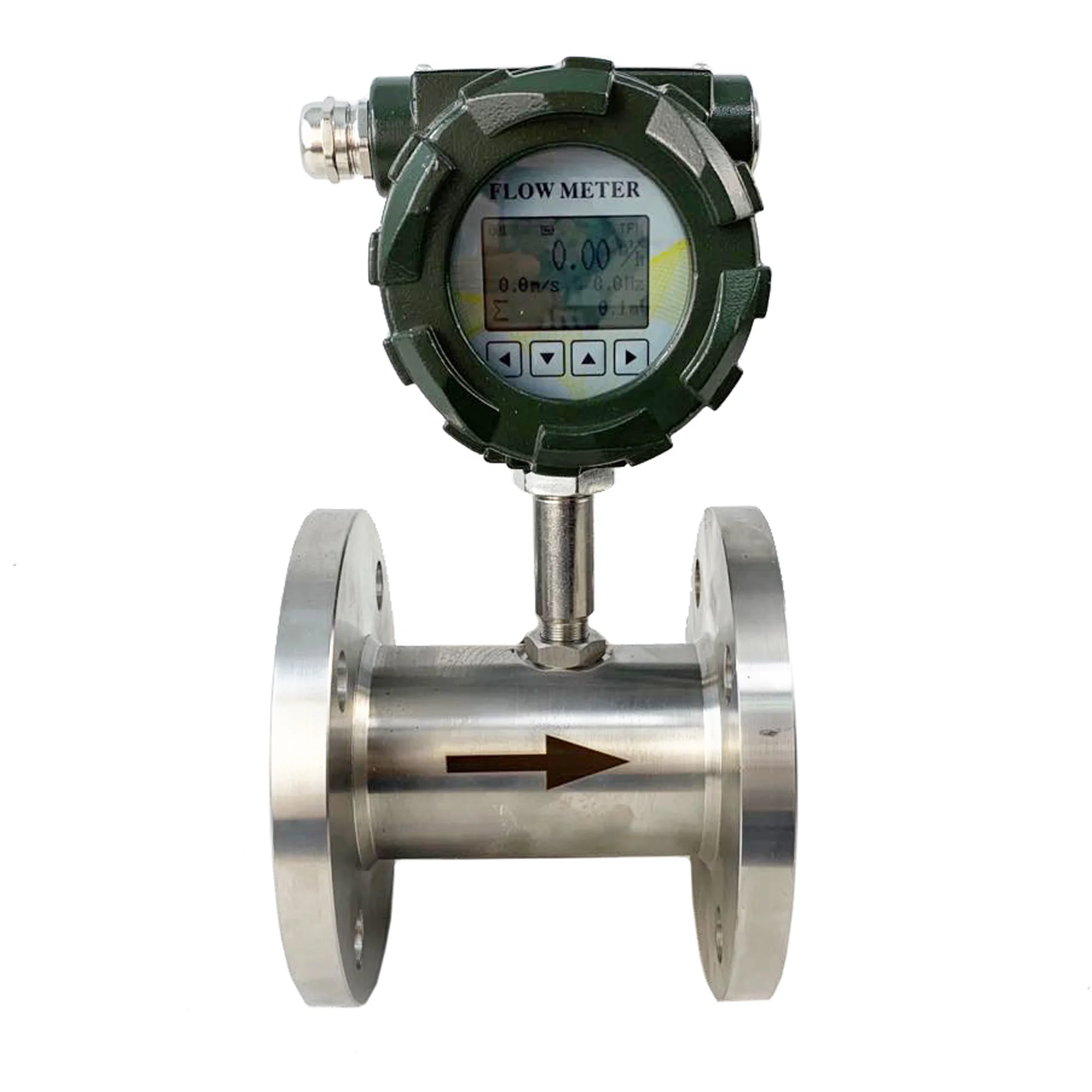 
Liquid turbine flowmeter can measure the volume flow of tap water, alcohol, liquor, medicinal liquid, gasoline, diesel and other 