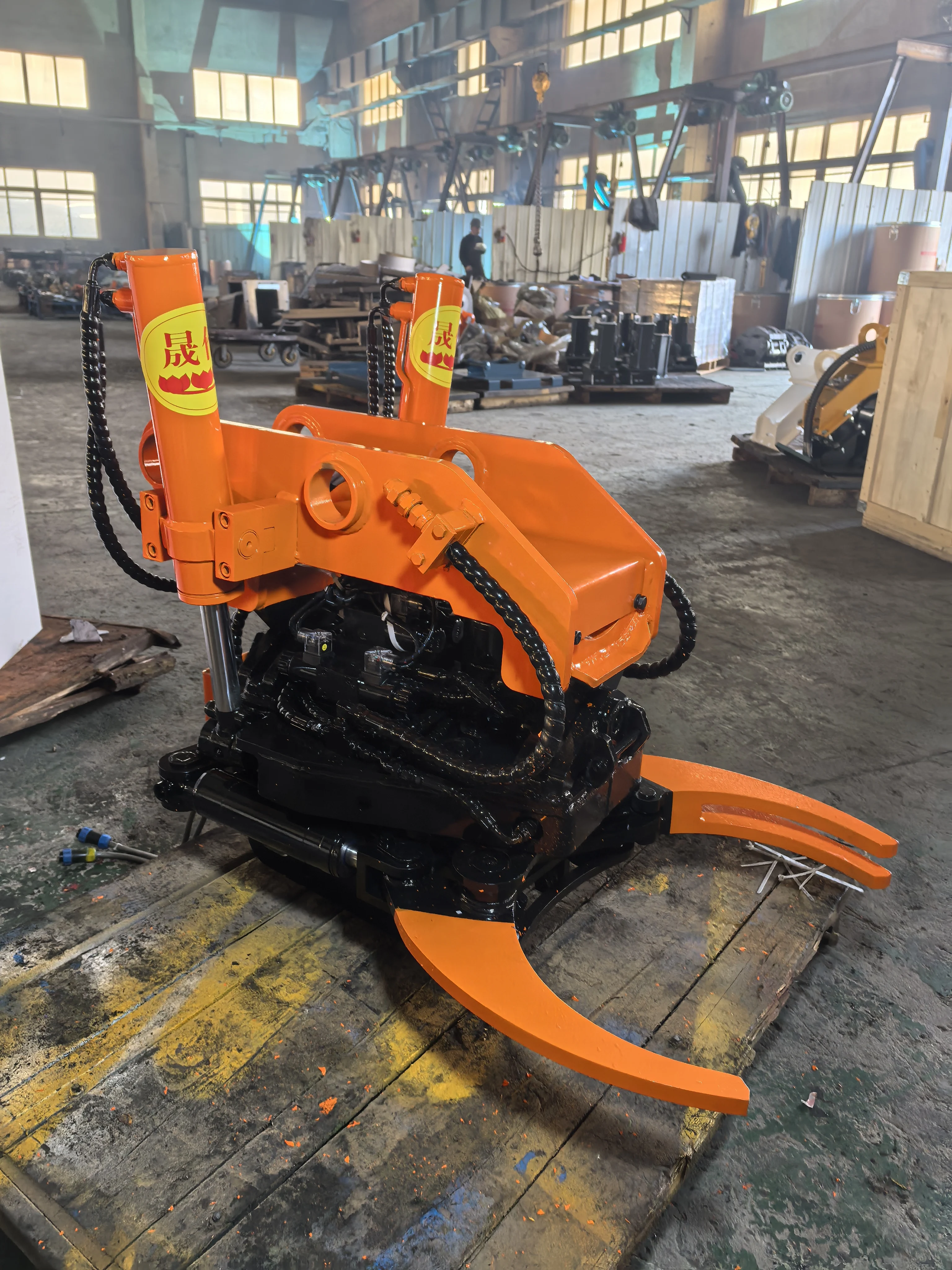 Shan dong china Heavy Duty Tilt Rotator for Excavator with Strong Stability