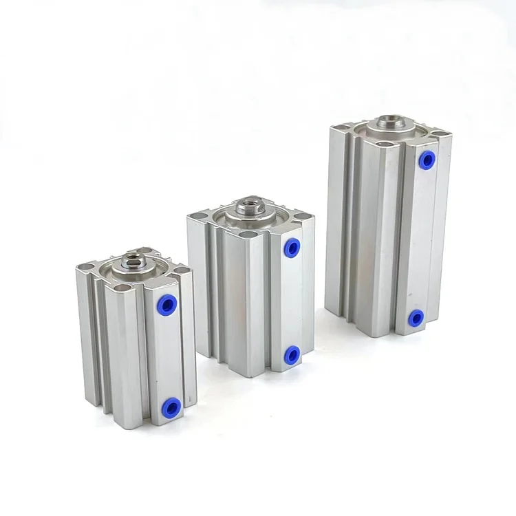 SDA Series Double Acting Pneumatic Compressed Air Compact hydraulic cylinder