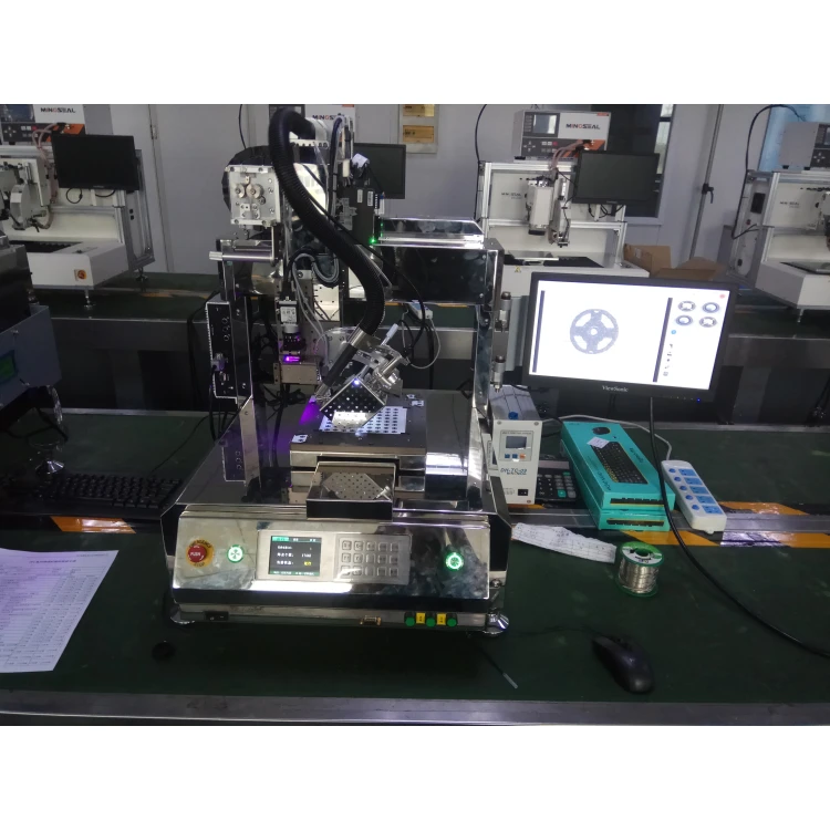 
High-precision visual dispensing machine with glue AOI 