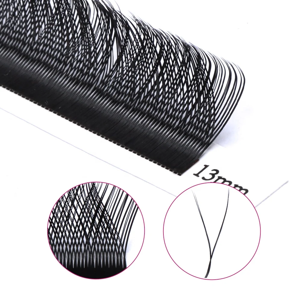 
Yy Style Cilia Fadvan Hand Planted Easy Fanning Volume Lashes Y Shape Russian Volume Premade Fans Ciglia Yy Wire 