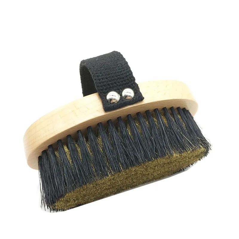 
Hot selling products ionic dry body brush with copper bristle 