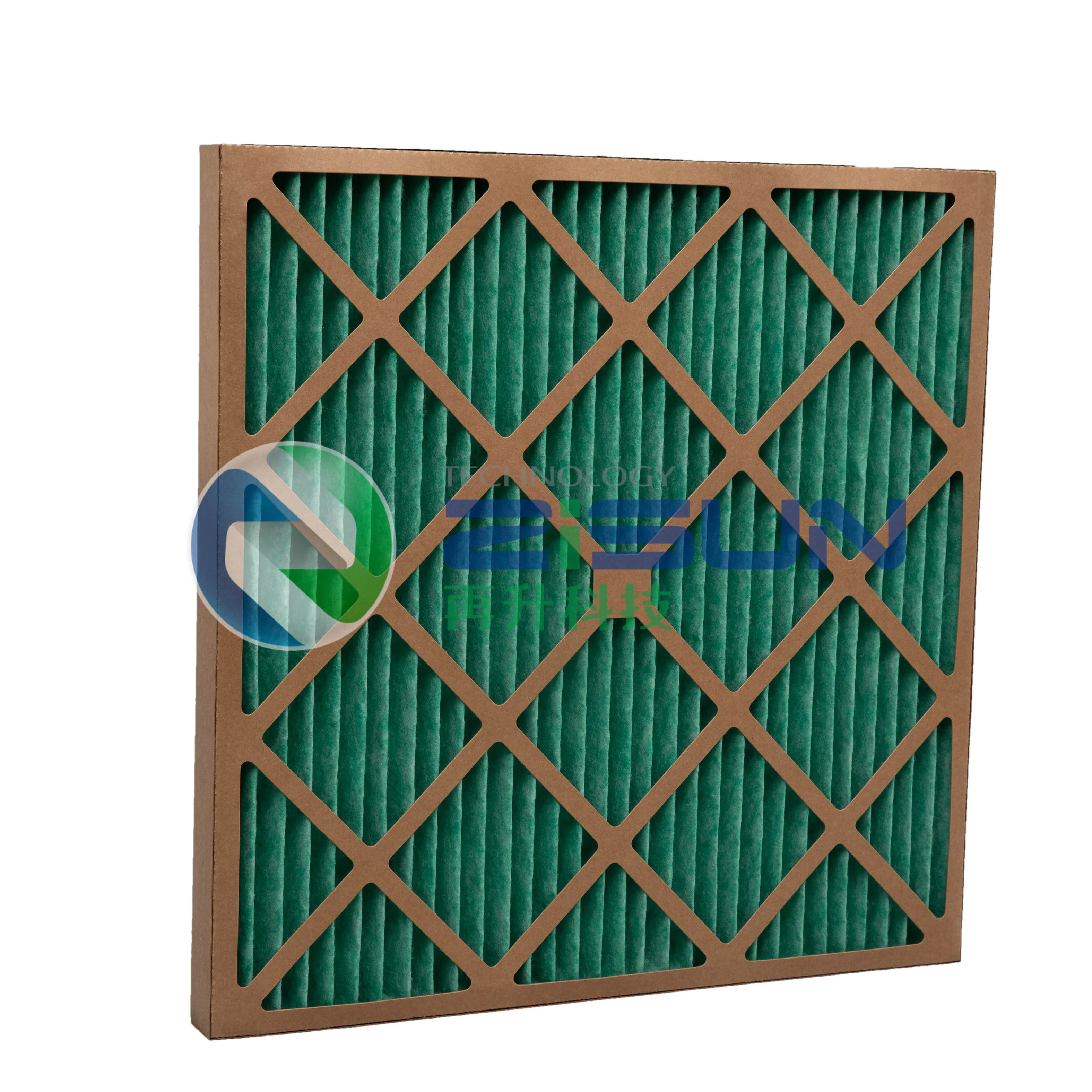 Low Initial Resistance Hvac Air Filter Merv 8   Disposable Box Air Cartridge Filter