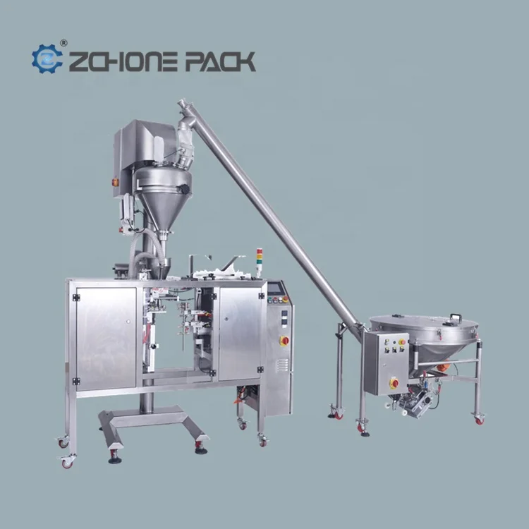 ZCHONE 2021 Pneumatic system automatic pearl powder coffee powder filling machine
