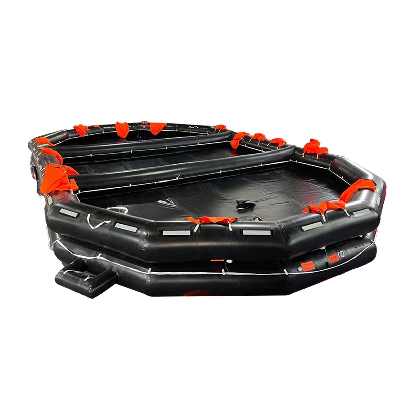 Highly recommended factory direct sale price HAF-K open reversible inflatable liferaft hot sale