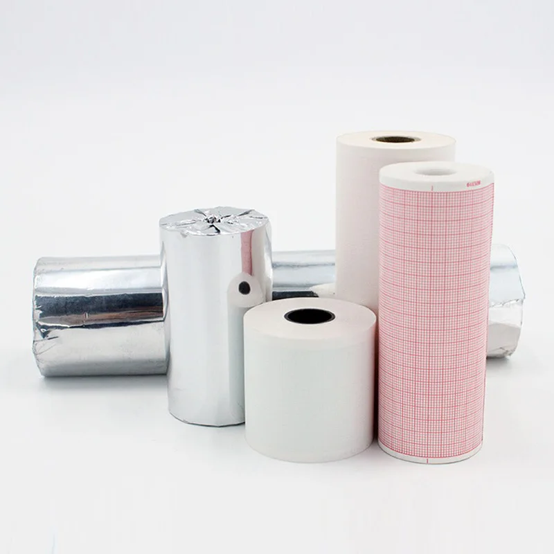 Factory Price Medical Hospital 110*20 80*20mm 50*20 Ecg Thermal CTG CBC Paper For Edan Ctg Paper