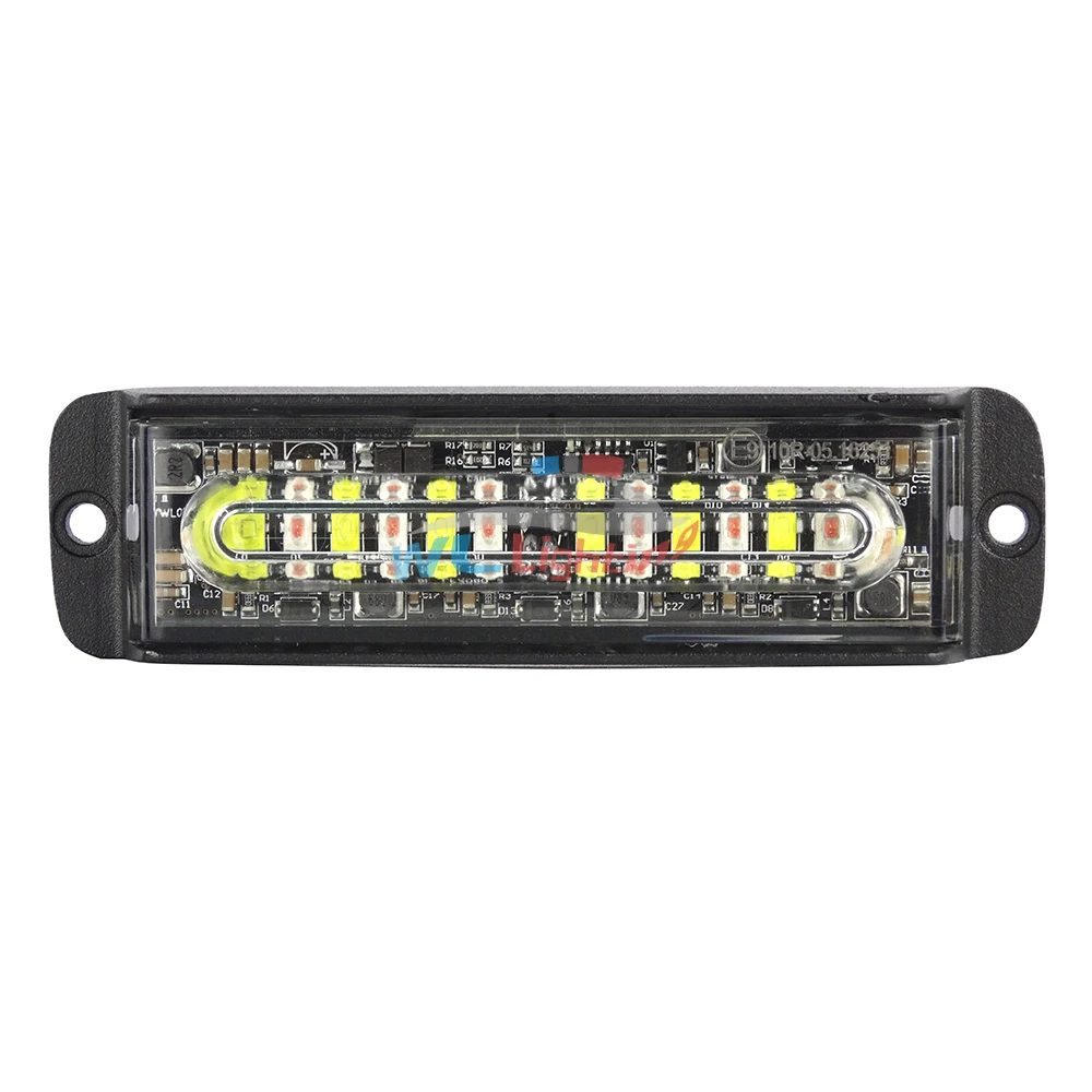 China Supplier  R65 Approved IP67 Ambulance Led Light for Truck Tractor Hazard Warning Emergency Strobe Grille Light