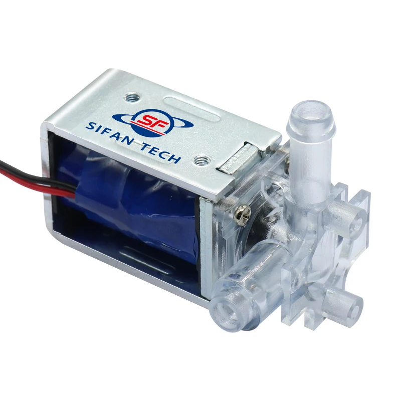 Customized miniature solenoid valve DC12V 24V for inflatable beds mini manifold air solenoid valves electromagnet micro valves