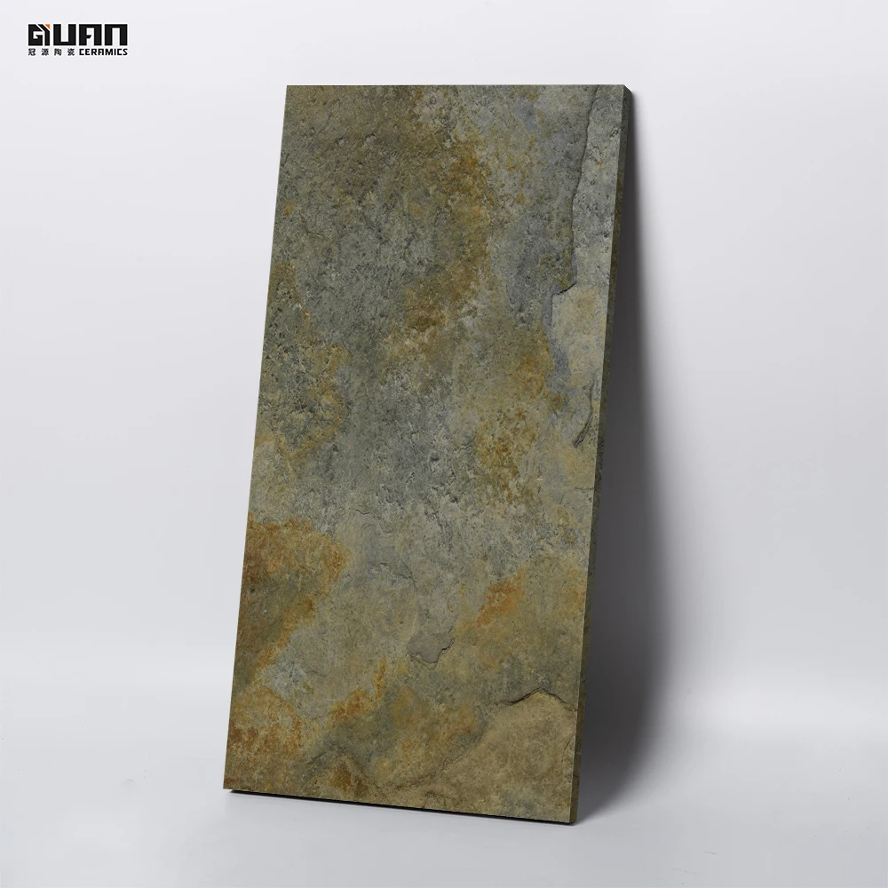 Modern Outdoor Pool Tile Grey slate Look Tiles for Non-Slip Swimming Pool Porcelain Floor Ceramic Mosaic