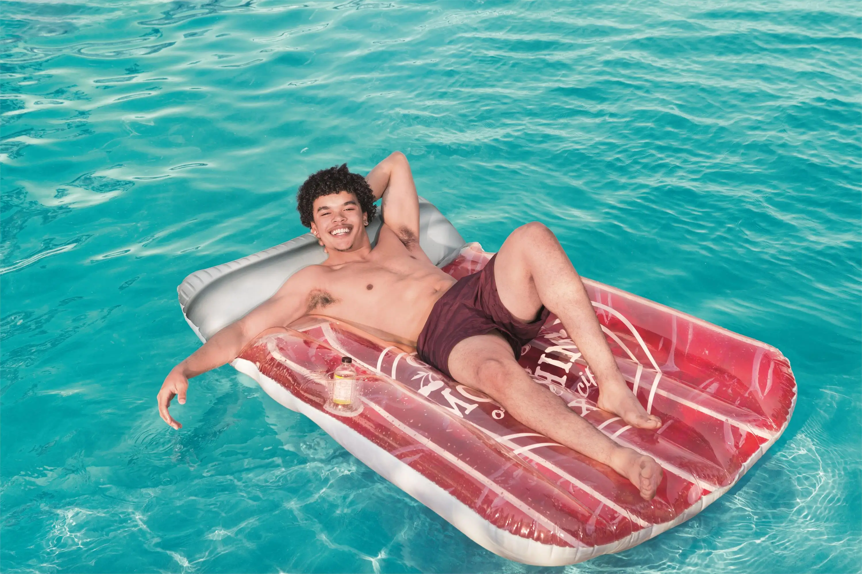Bestway 44039 adult Inflatable moonshine lounge pool float mattress mattress