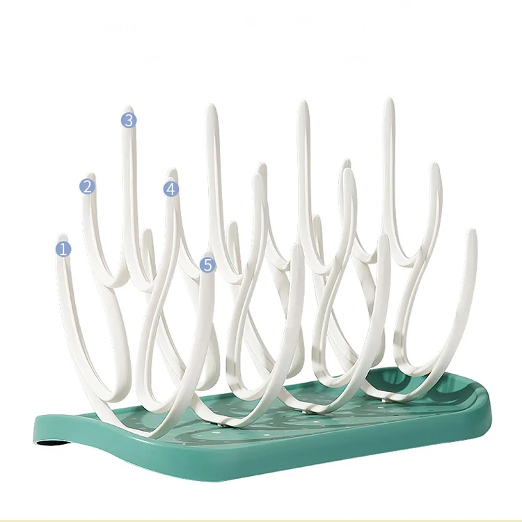 Wholesale Multi-function Milk Baby Bottle Travel Drying Rack Standard BPA Free New Baby
